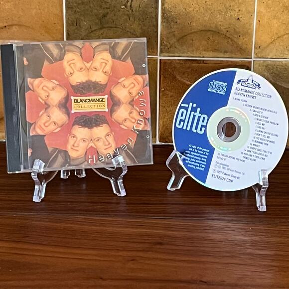 Blancmange Collection Heaven Knows CD 1992 élite ELITE024 CDP - Picture 2 of 9